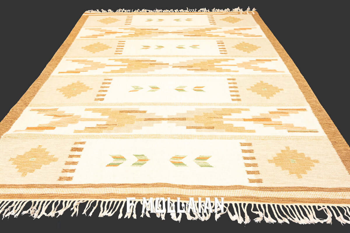 Scandinavian Rollakan Rug MJ n°:604908